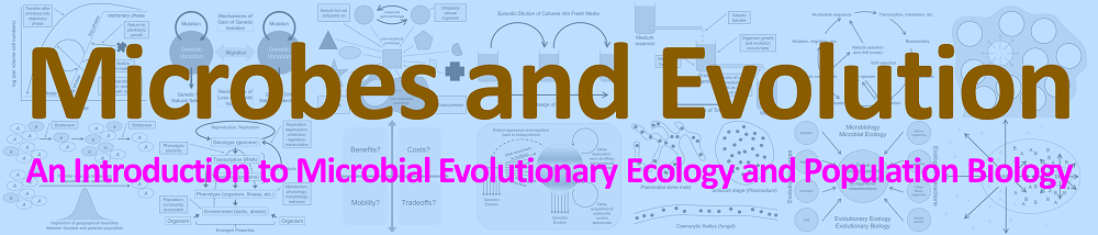 Microbes and Evolution: An Introduction to Microbial Evolutionary Ecology and Population Biology